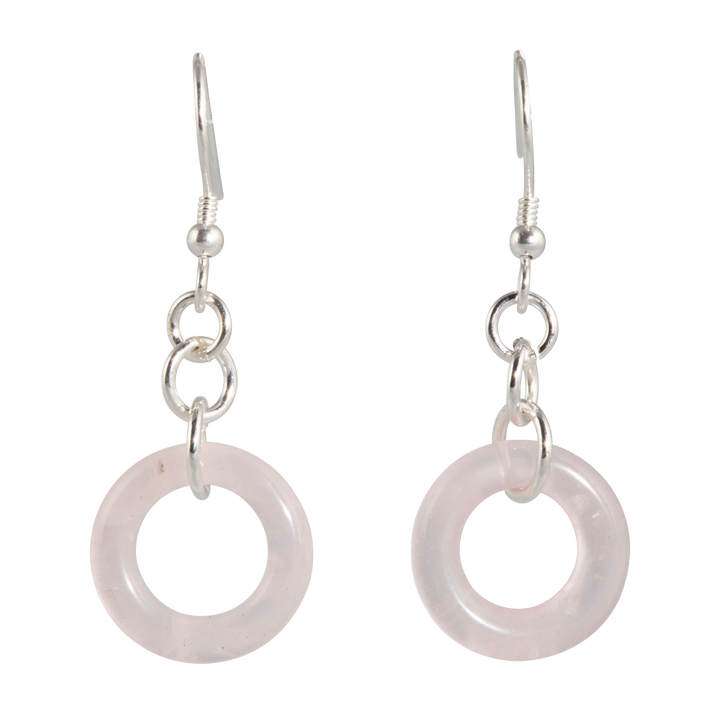 Howlite sterling silver earrings - RK Jewellery Designs 