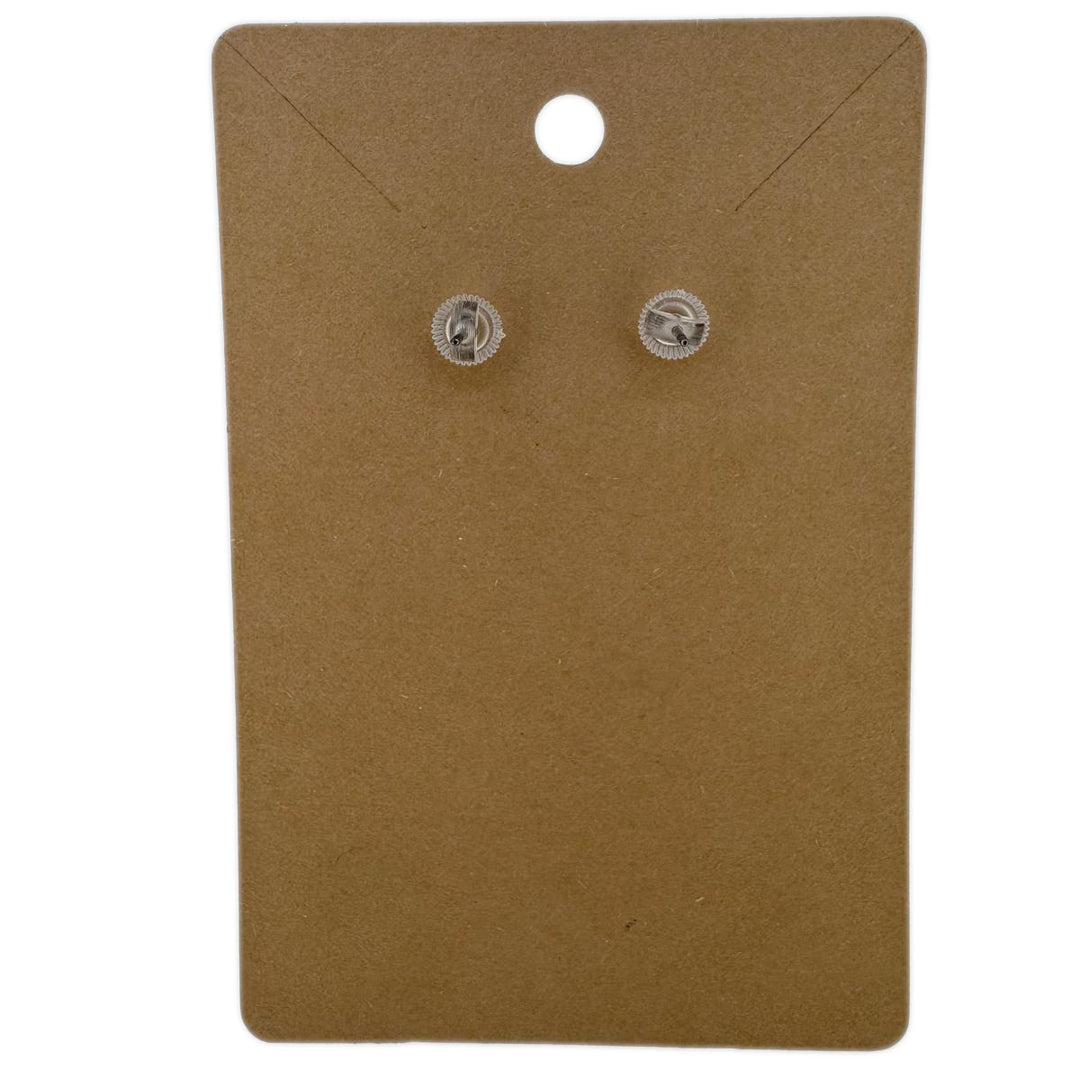 Goddess Wooden Athena Fashion Earrings With Surgical Steel back - RK Jewellery Designs 