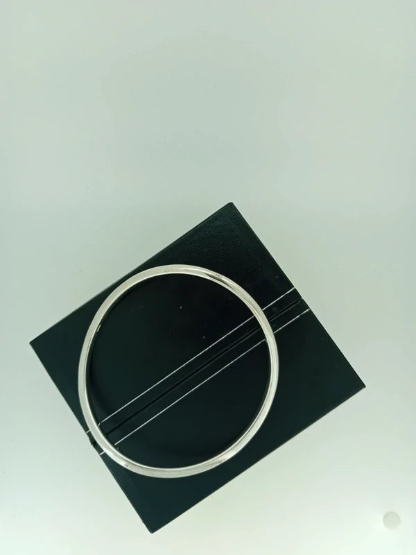Farringtons Solid Sterling Silver Wave Bangle – 26g - RK Jewellery Designs 